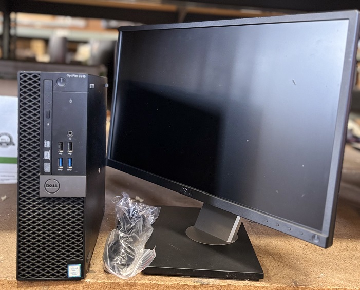 PC; Dell Optiplex 3046 & Dell Monitor - related image